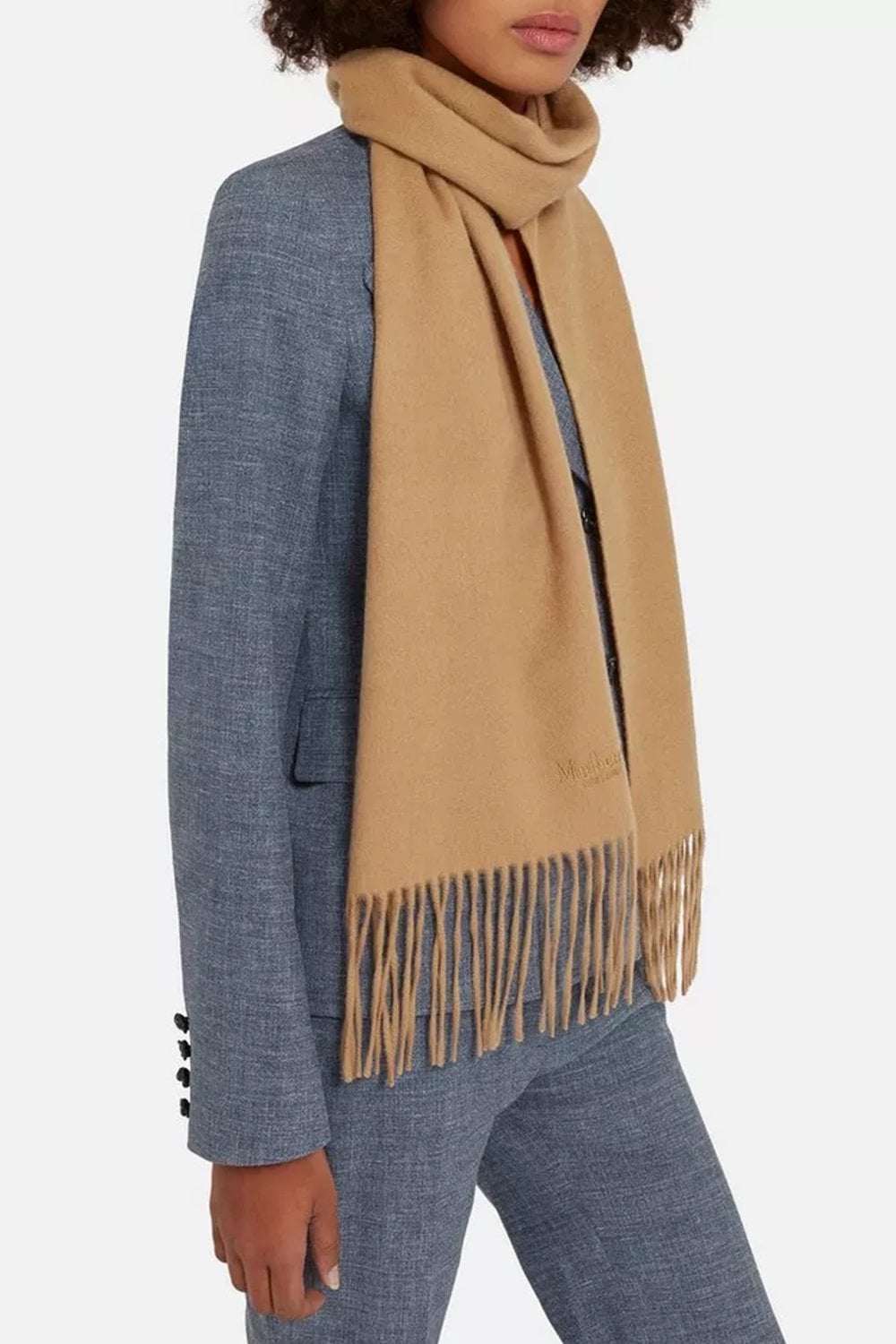 camel cashmere shawl